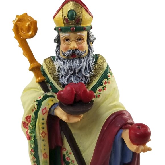 "St Nicholas" Poland Santa Claus Figure From The International Santa Collection - Picture 8 of 14